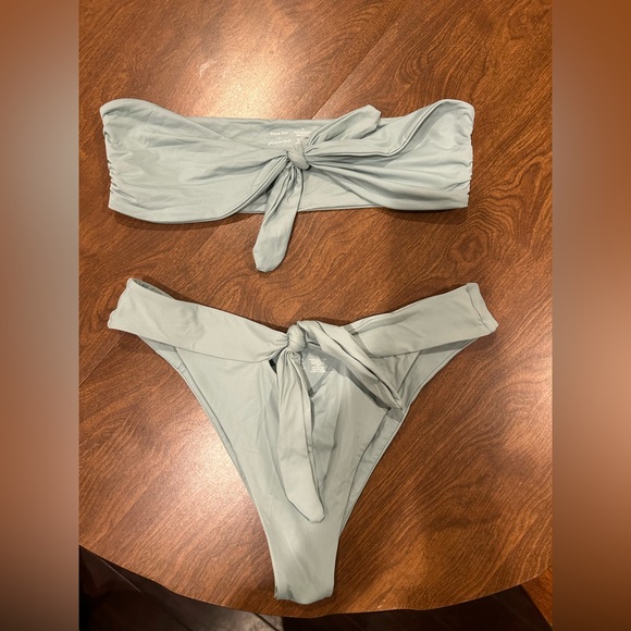 Stone Fox Swim Other - Strapless Bikini Top & Bottoms ~ Stone Fox x Free People ~